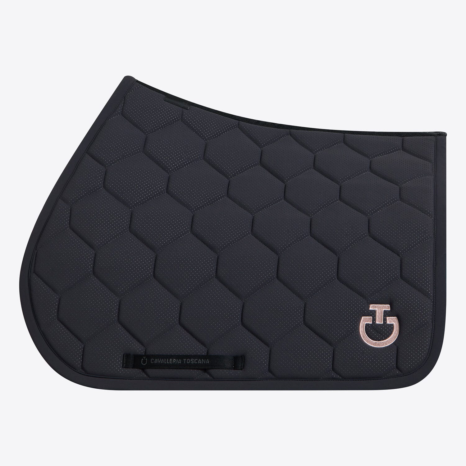 Quilted Jumping Saddle Pad in Jersey | Cavalleria Toscana