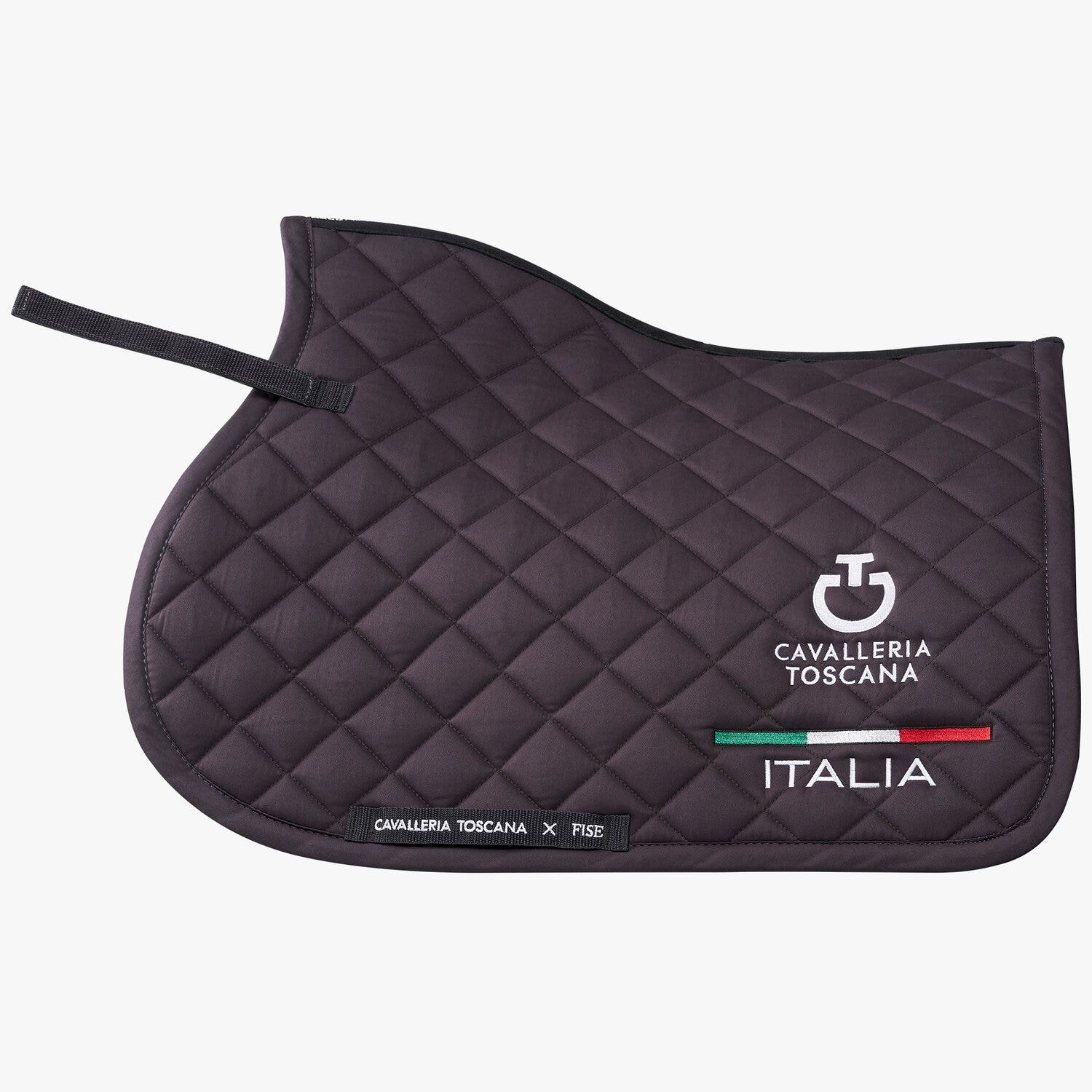 Cavalleria Toscana FISE jumping saddle pad GREY-1