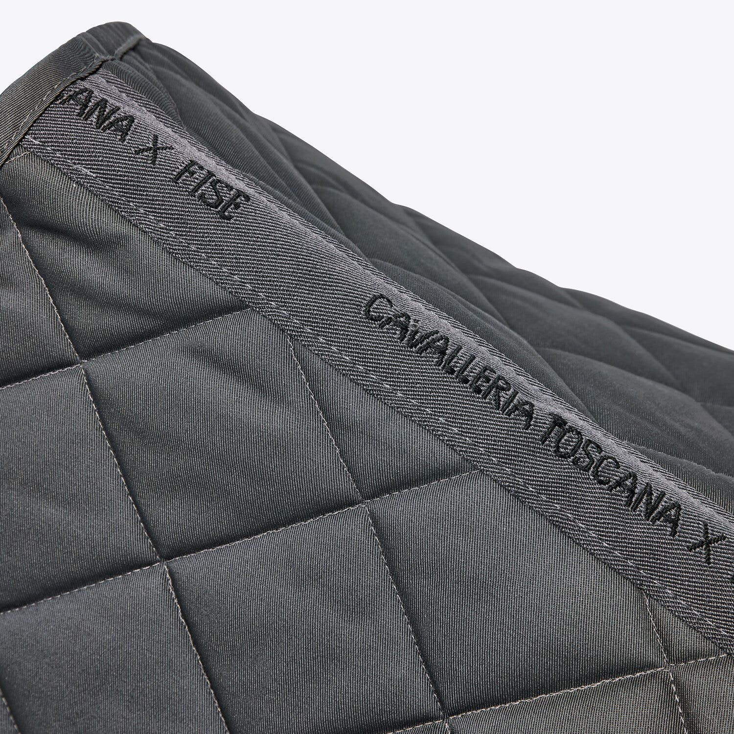 Cavalleria Toscana FISE jumping saddle pad GREY-3