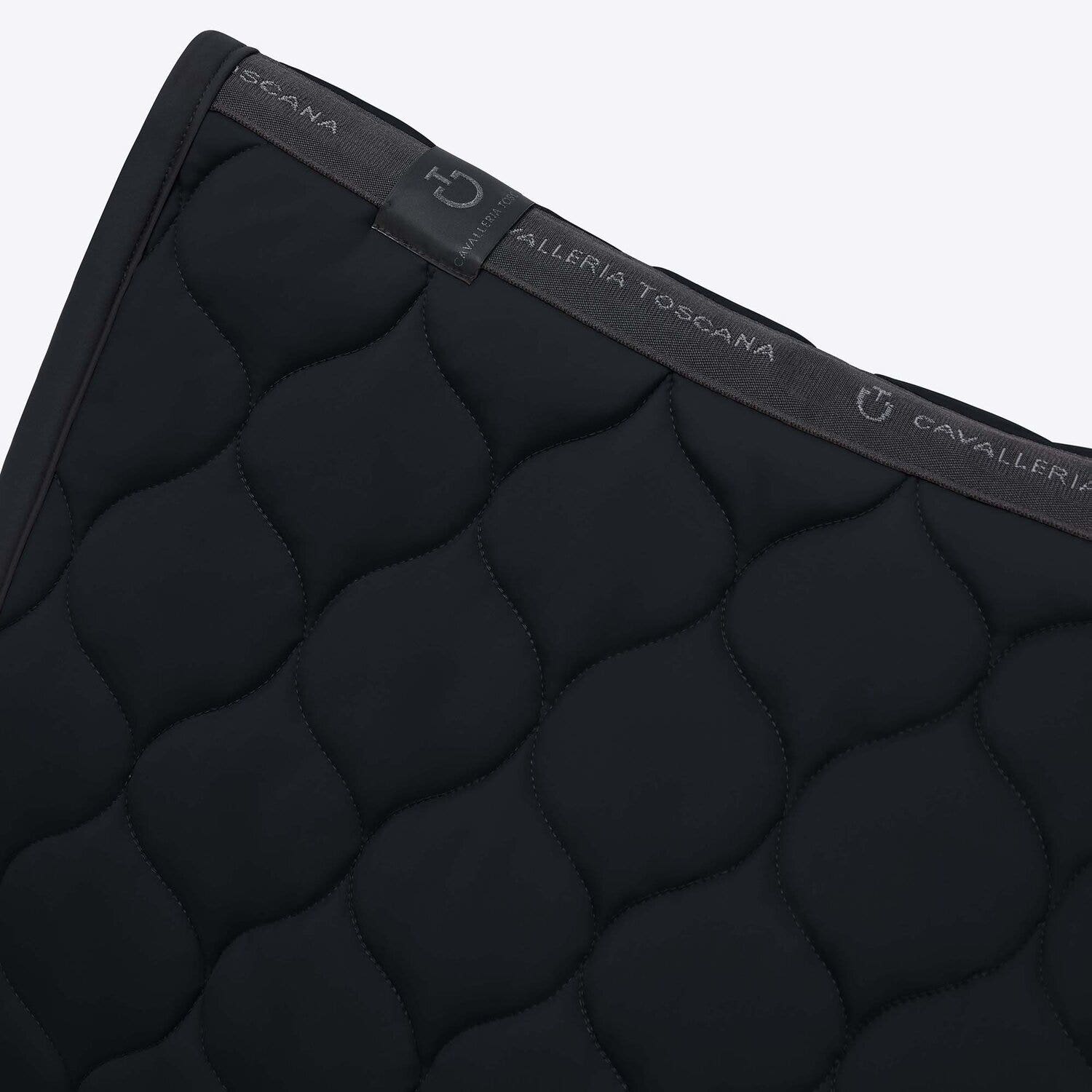Cavalleria Toscana Cavalleria Toscana x Rome Gladiators Horse Jumping Saddle Pad BLACK-2