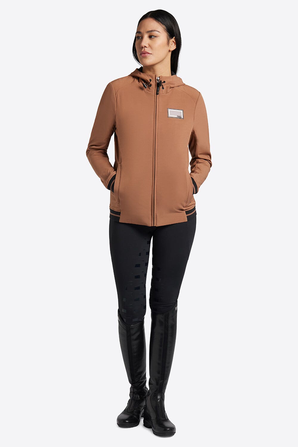 Rider's Gene Rider's Gene Women's Hooded Softshell 4E00-2