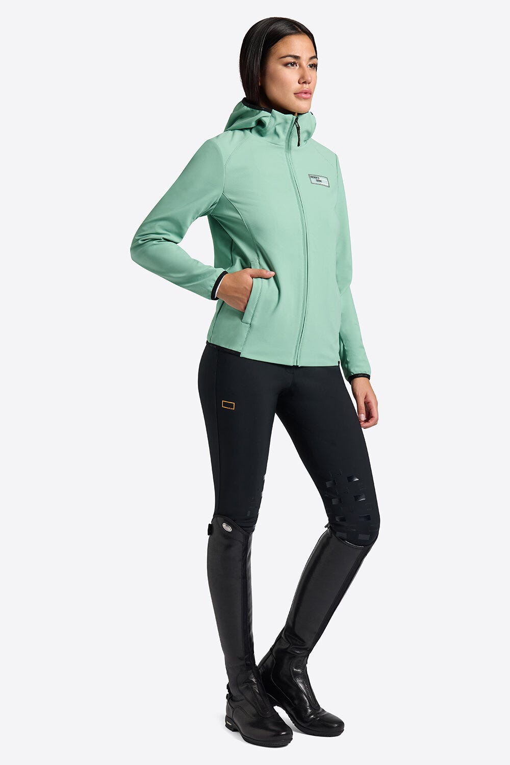 Rider’s Gene Women’s Softshell with Hood and Zip