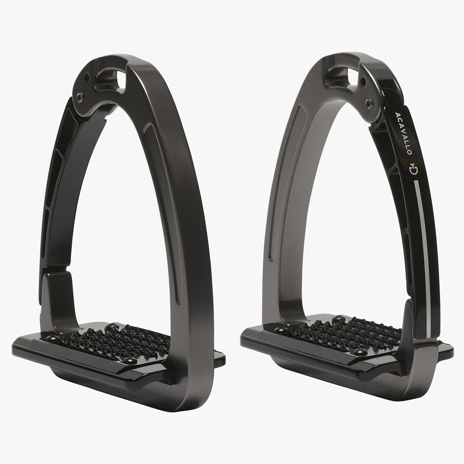 Cavalleria Toscana CT Stirrup DARK GREY/BLACK-2
