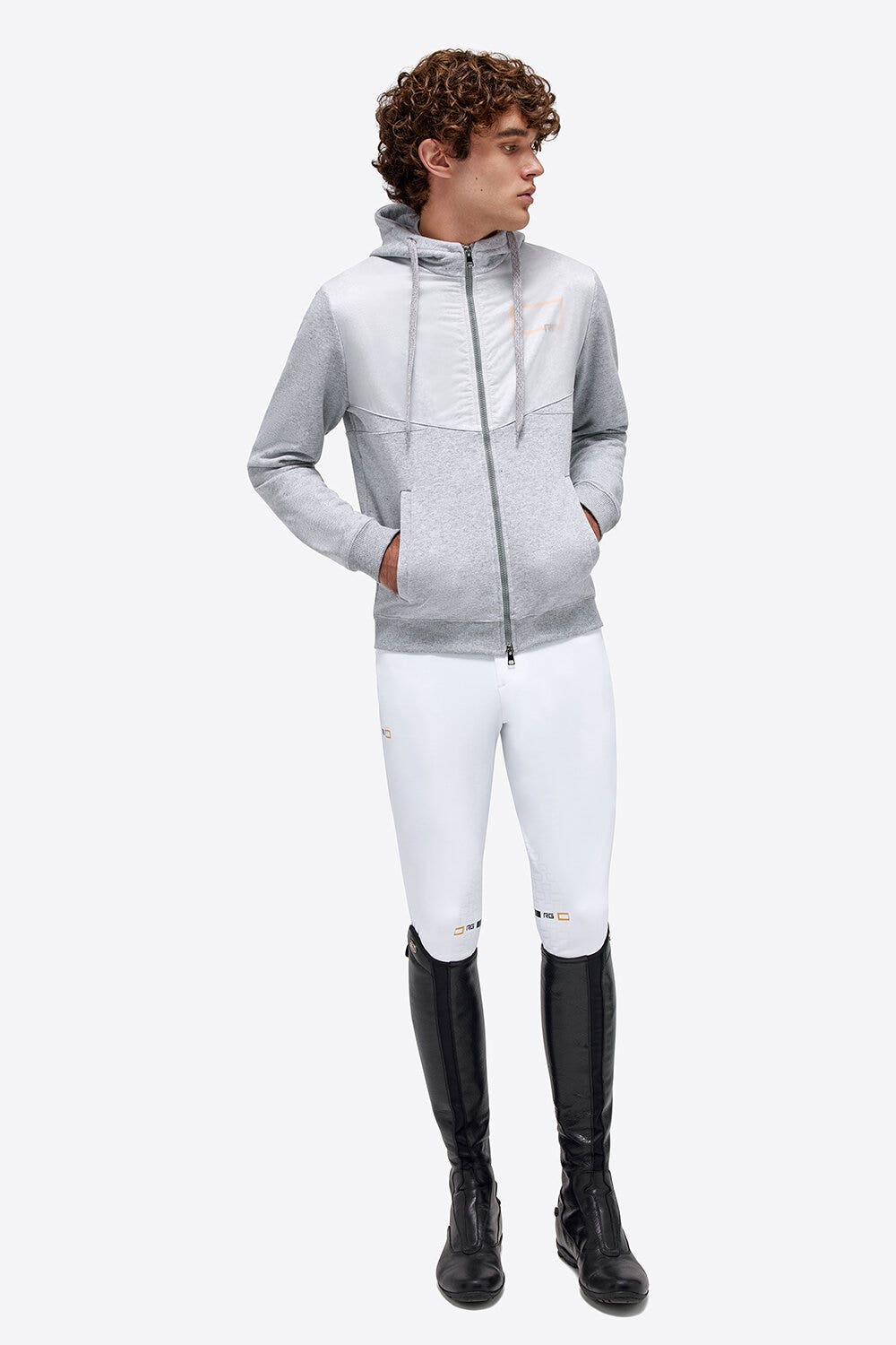 Rider's Gene Sweatshirt Man RG STONE GREY-1
