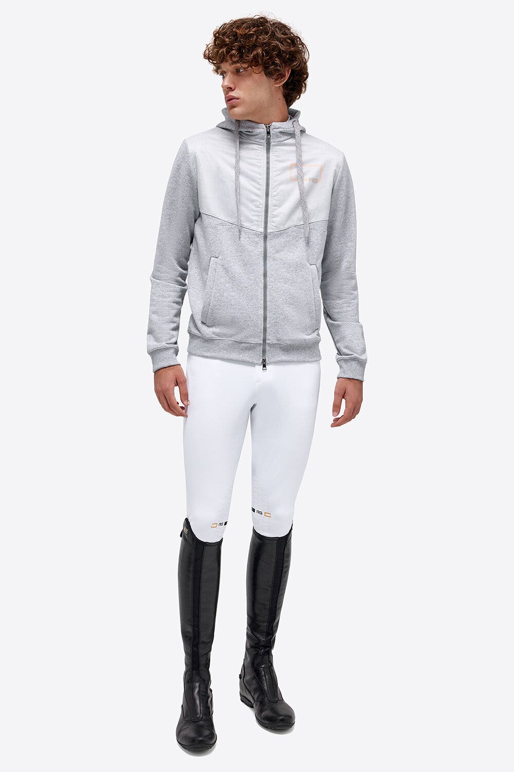 Rider's Gene Sweatshirt Man RG STONE GREY-2