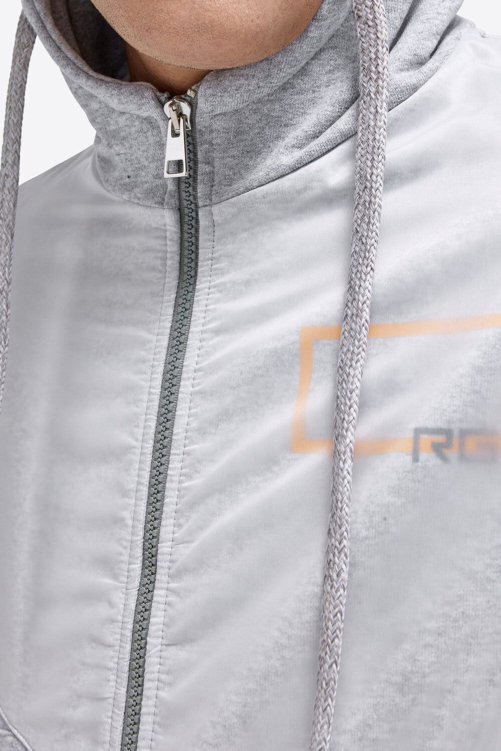Rider's Gene Felpa con cappuccio Uomo RG STONE GREY-6