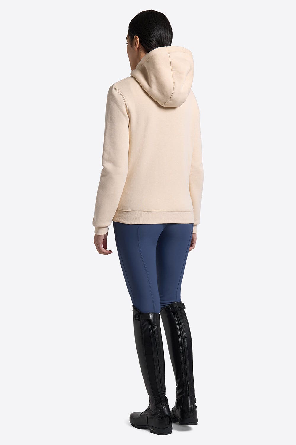 Rider's Gene Felpa con Zip Rider’s Gene da Donna in Cotone SANDSHELL-2