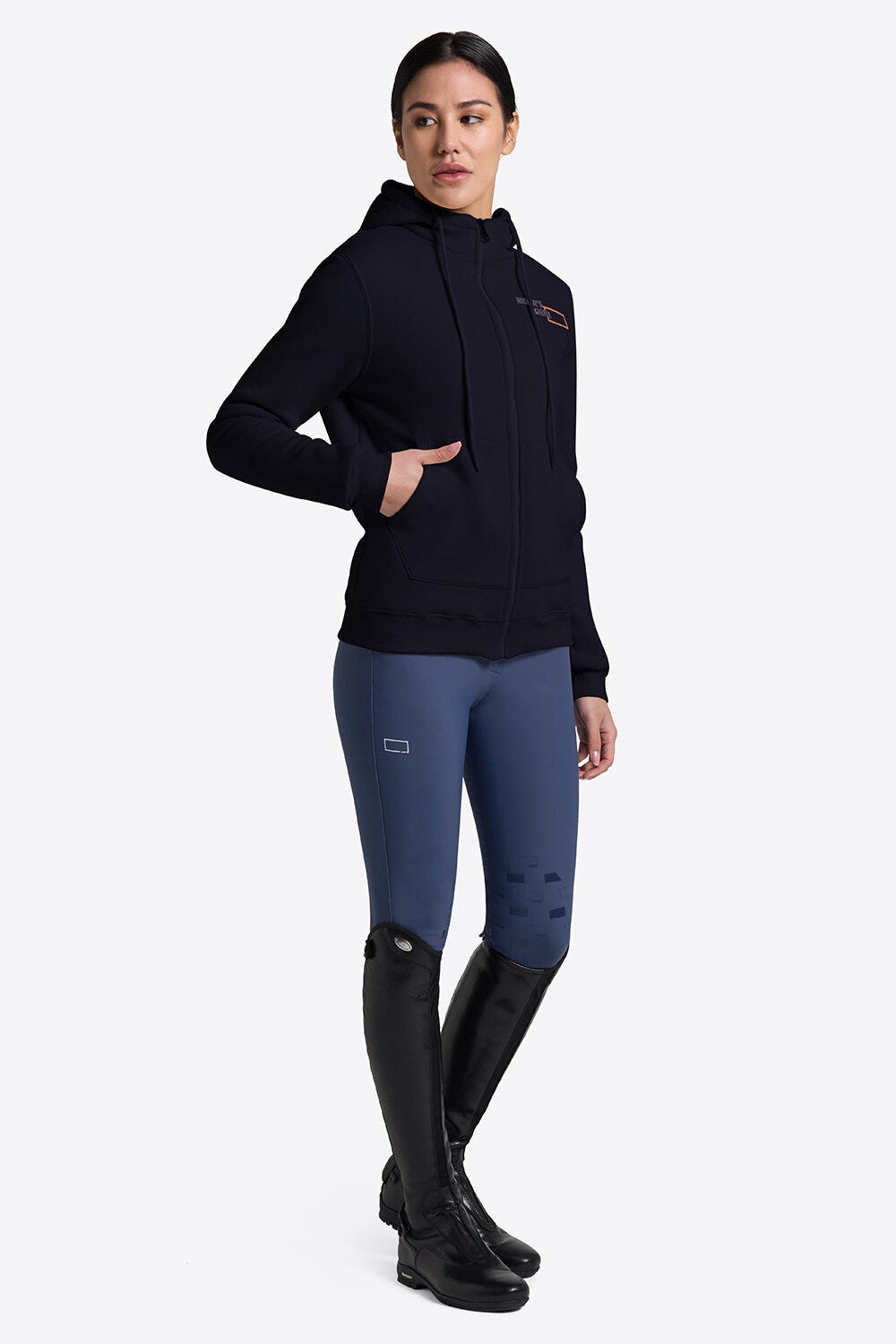 Rider’s Gene Women’s Cotton Zip Hoodie