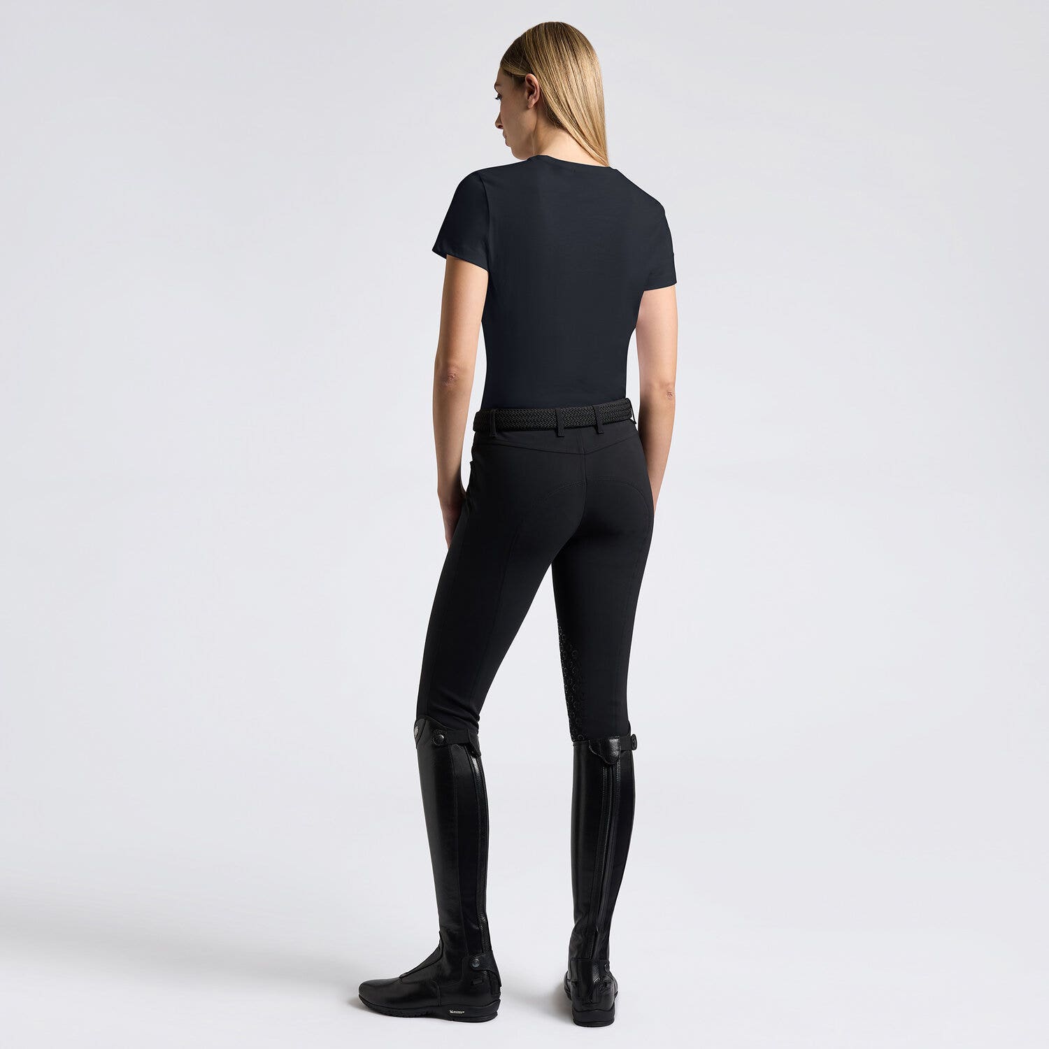 Cavalleria Toscana Cavalleria Toscana Women's Cotton T-shirt NAVY-3