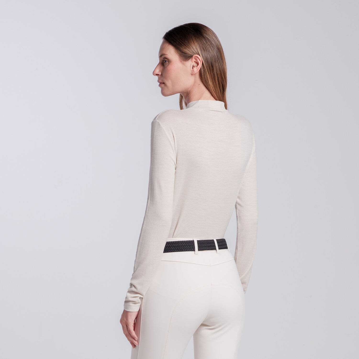 Cavalleria Toscana MAGLIA IN LANA TECNICA DA DONNA RAINY DAY-3