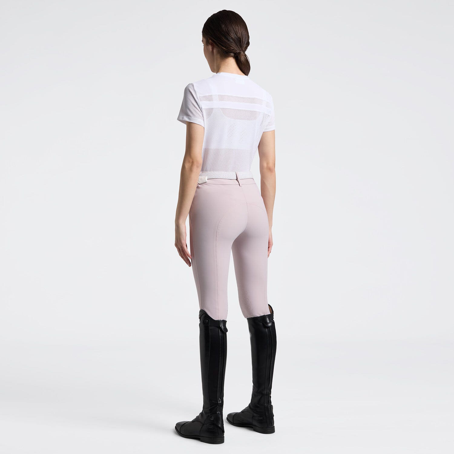 Women's Perforated T-Shirt with Inserts | Cavalleria Toscana