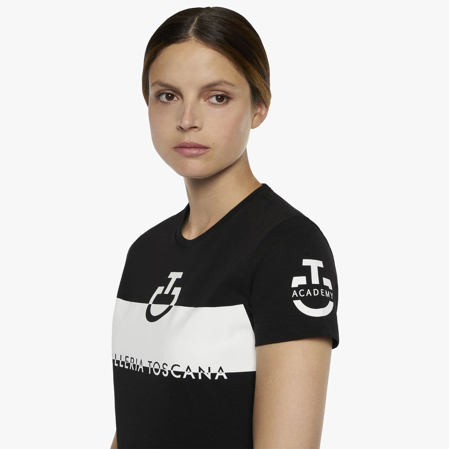 Cavalleria Toscana Women's T-Shirt BLACK-4