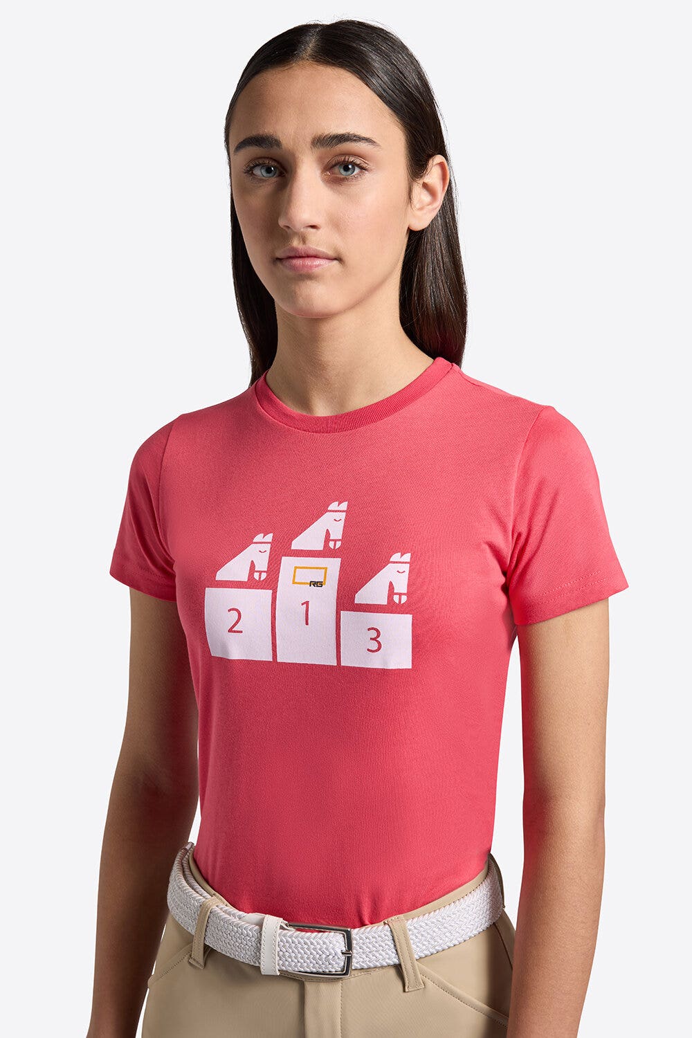 Rider's Gene Rider's Gene girl t-shirt FUSCIA-3