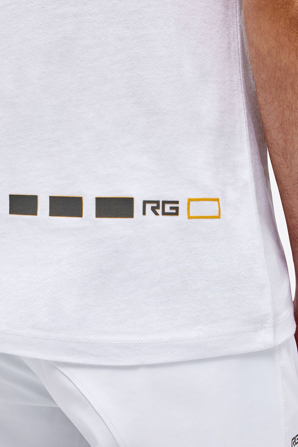 Rider's Gene RG Cotton T-Shirt WHITE-4