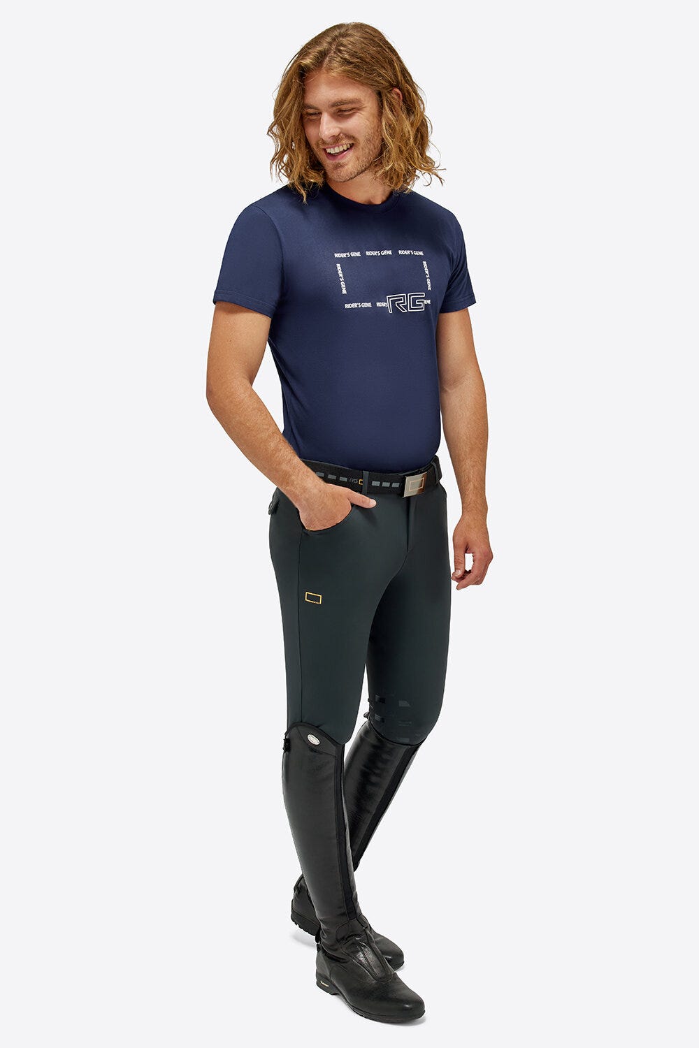 Rider's Gene man Cotton T-Shirt