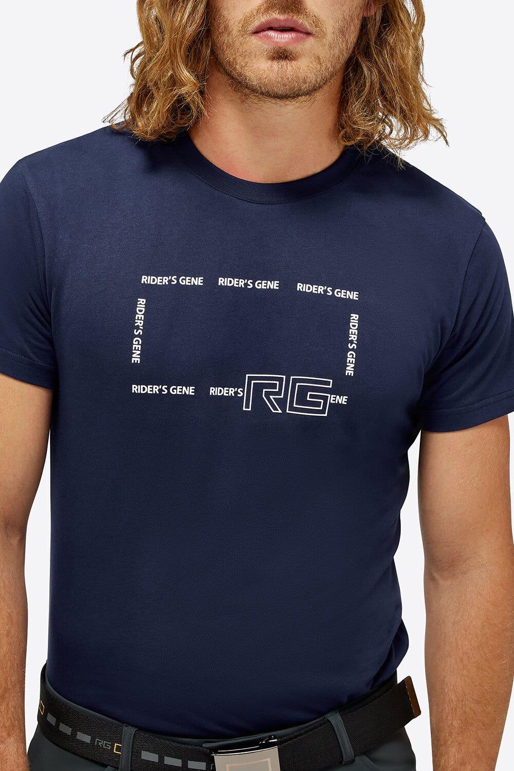 Rider's Gene T-shirt Rider's Gene da uomo ROYAL BLUE-2