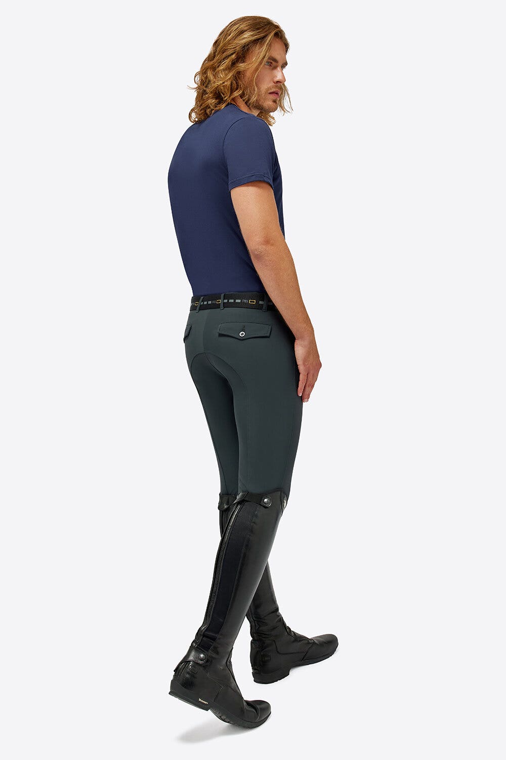 Rider's Gene T-shirt Rider's Gene da uomo ROYAL BLUE-5