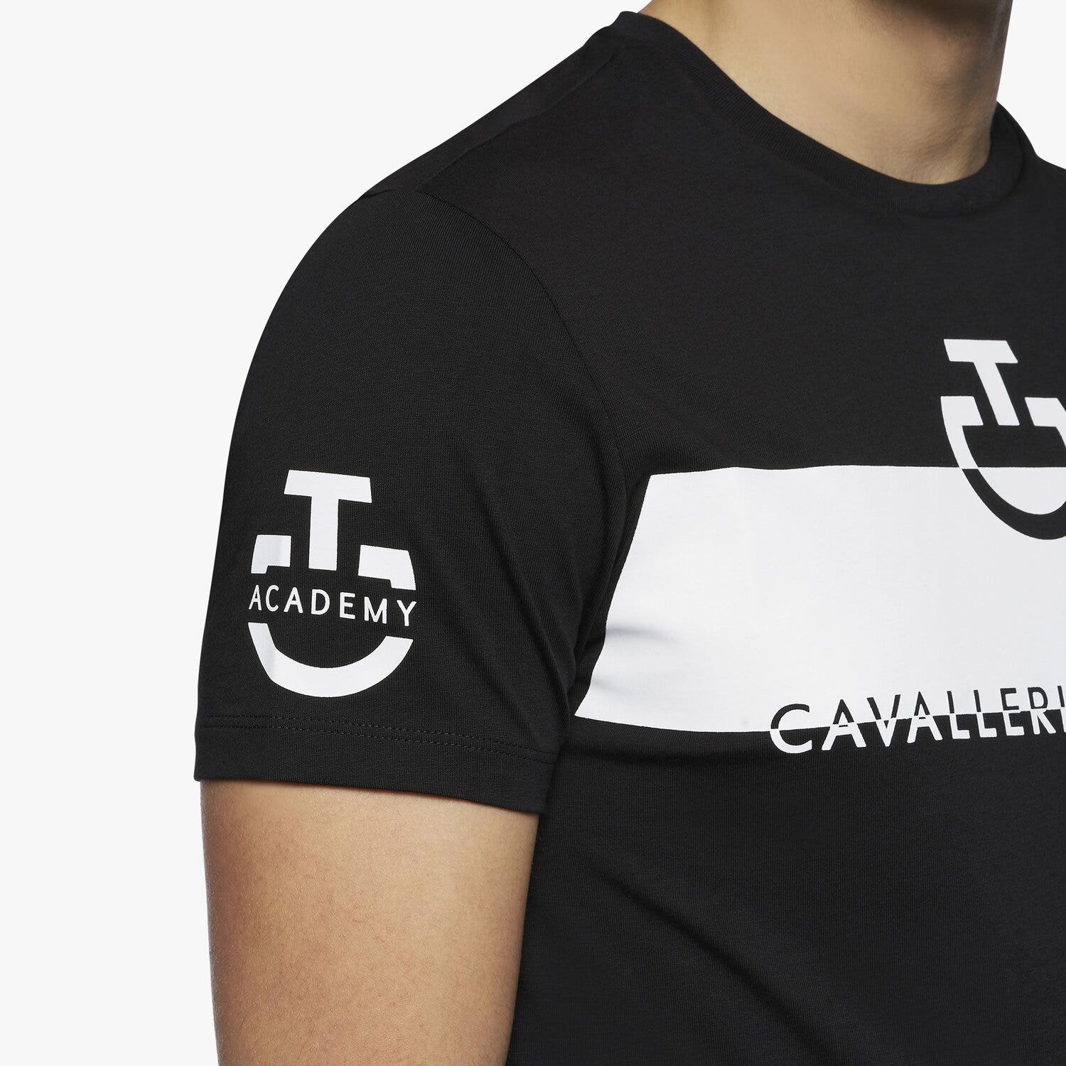 Cavalleria Toscana Men's T-Shirt BLACK-4