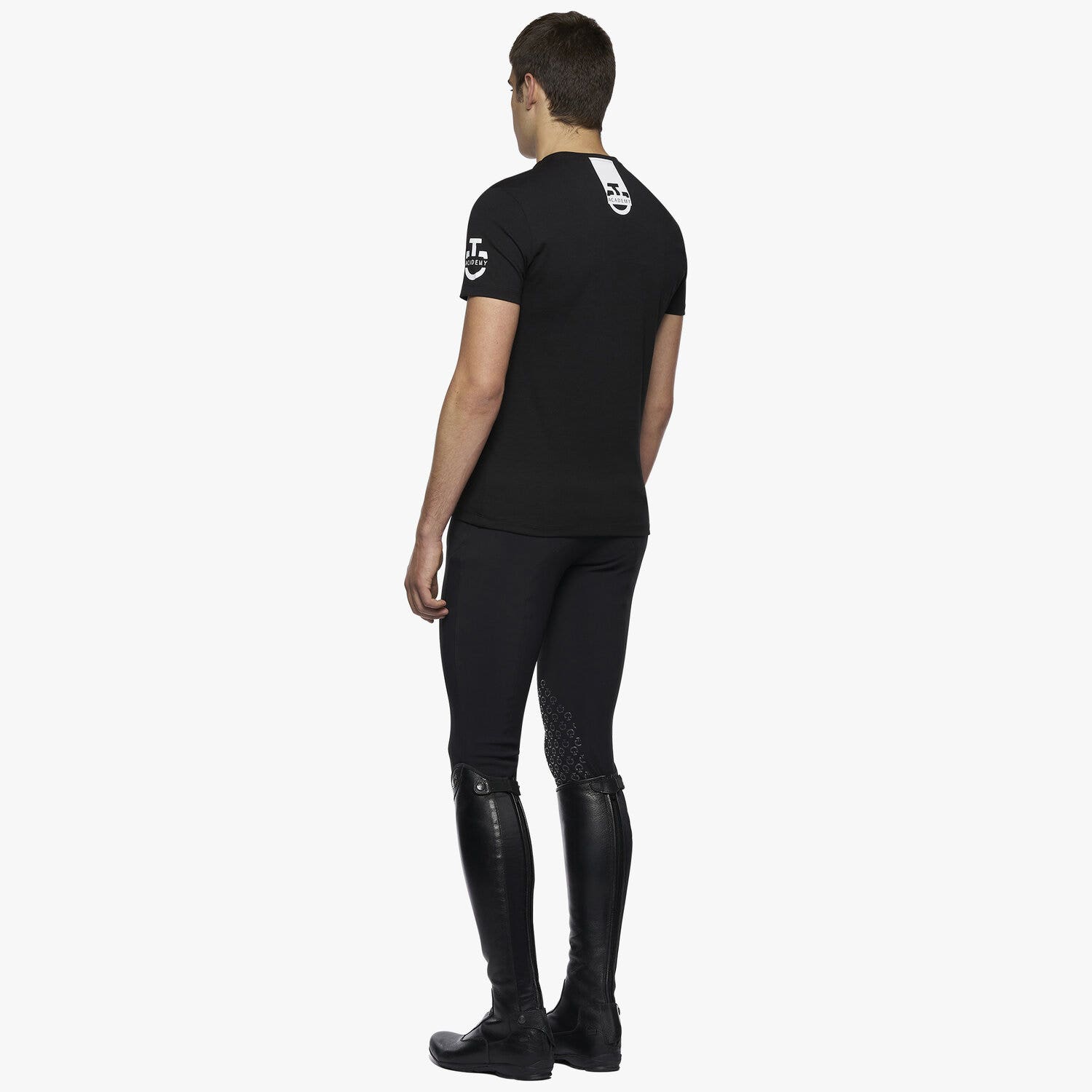 Cavalleria Toscana Men's T-Shirt BLACK-5