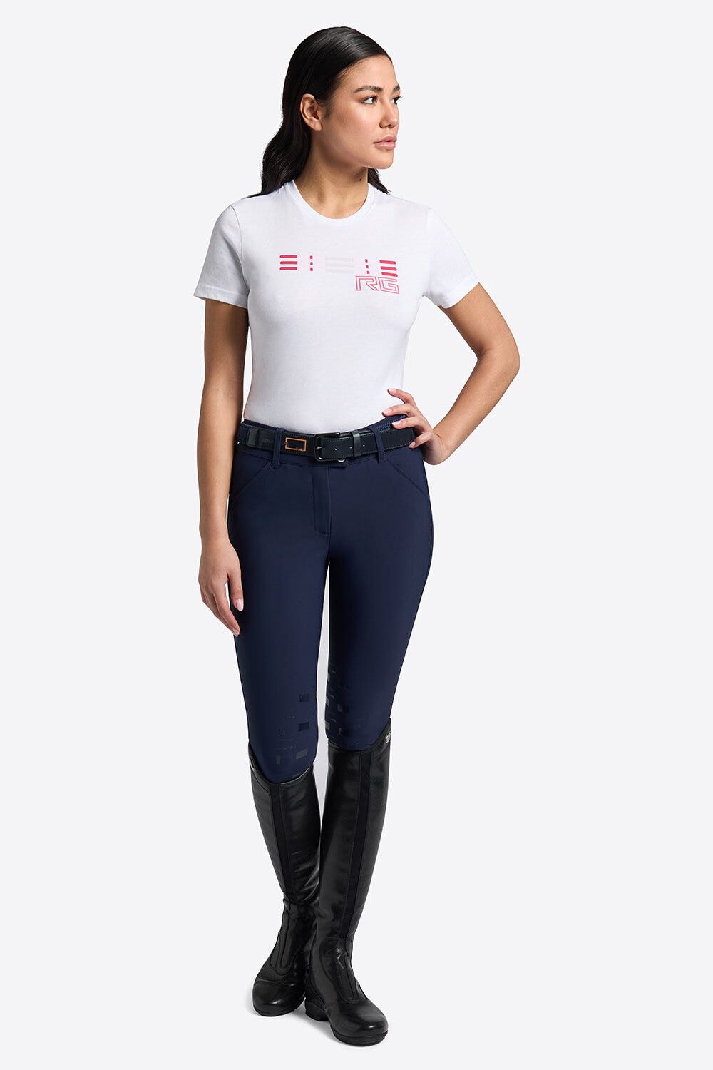 Rider's Gene Rider's Gene woman Cotton T-shirt WHITE-1