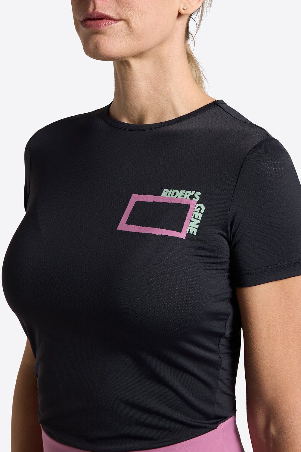 Rider's Gene Rider's Gene Women's Tech Short-Sleeve T-Shirt NAVY-3