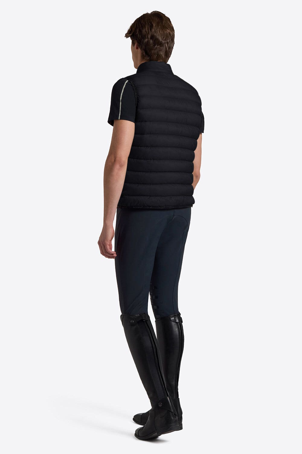 Rider's Gene Men's Packable Lightweight Puffer Vest | Rider's Gene NAVY-2