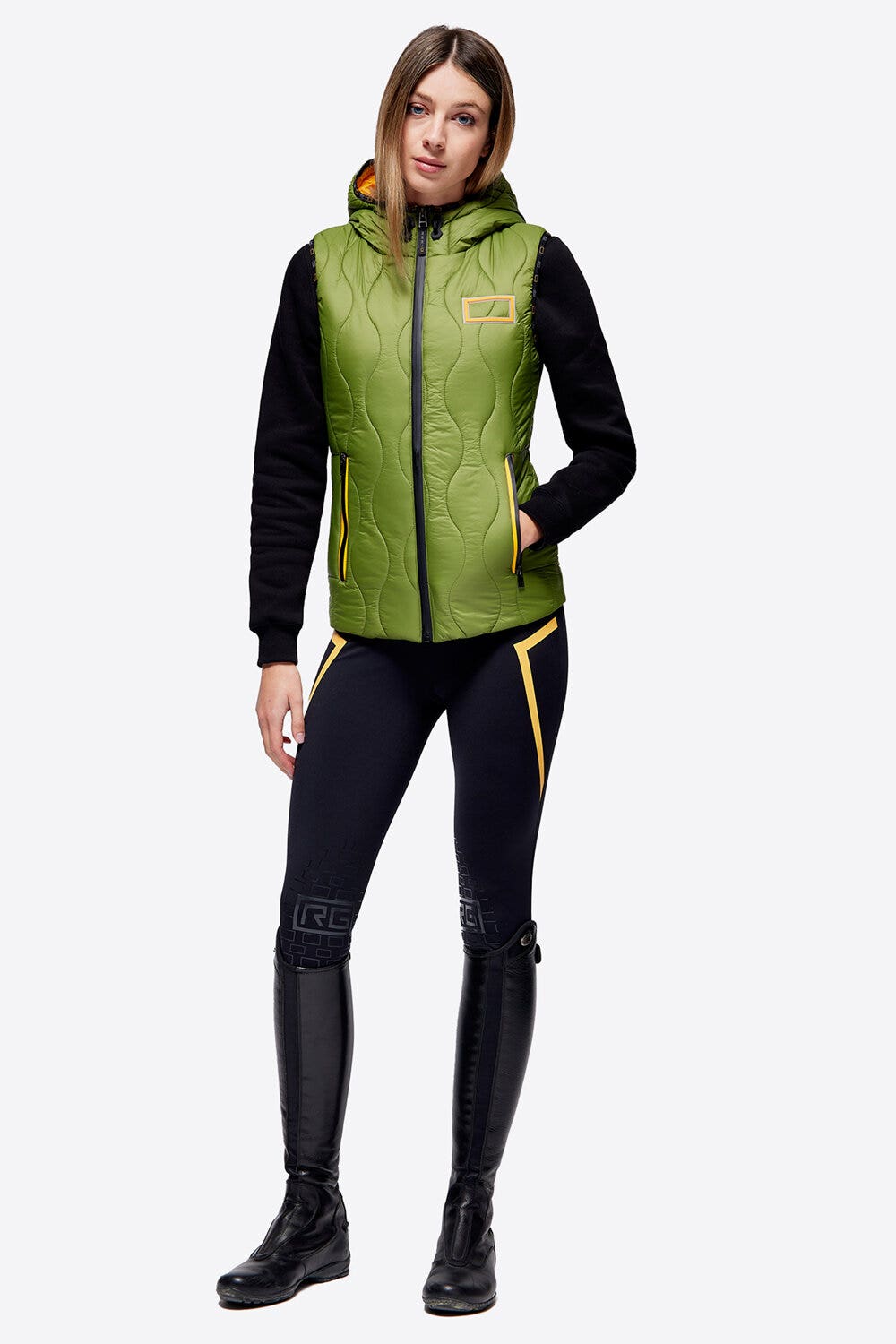 Rider's Gene Smanicato da donna RG FOREST GREEN-2