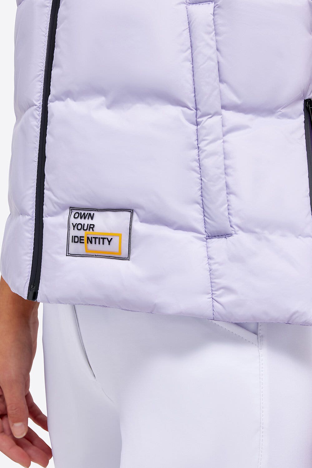 Rider's Gene Nylon Quilted RG Vest LILAC-7