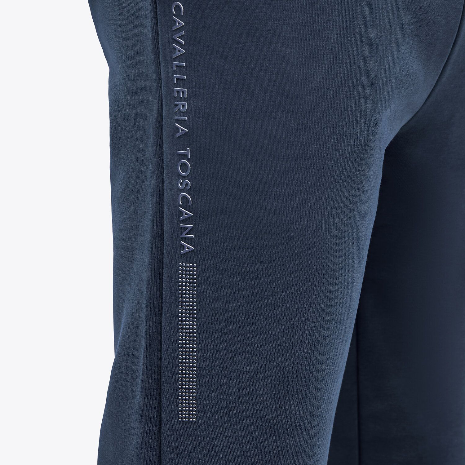 Cavalleria Toscana CT Cotton Sweatpants for Man ATLANTIC BLUE-4