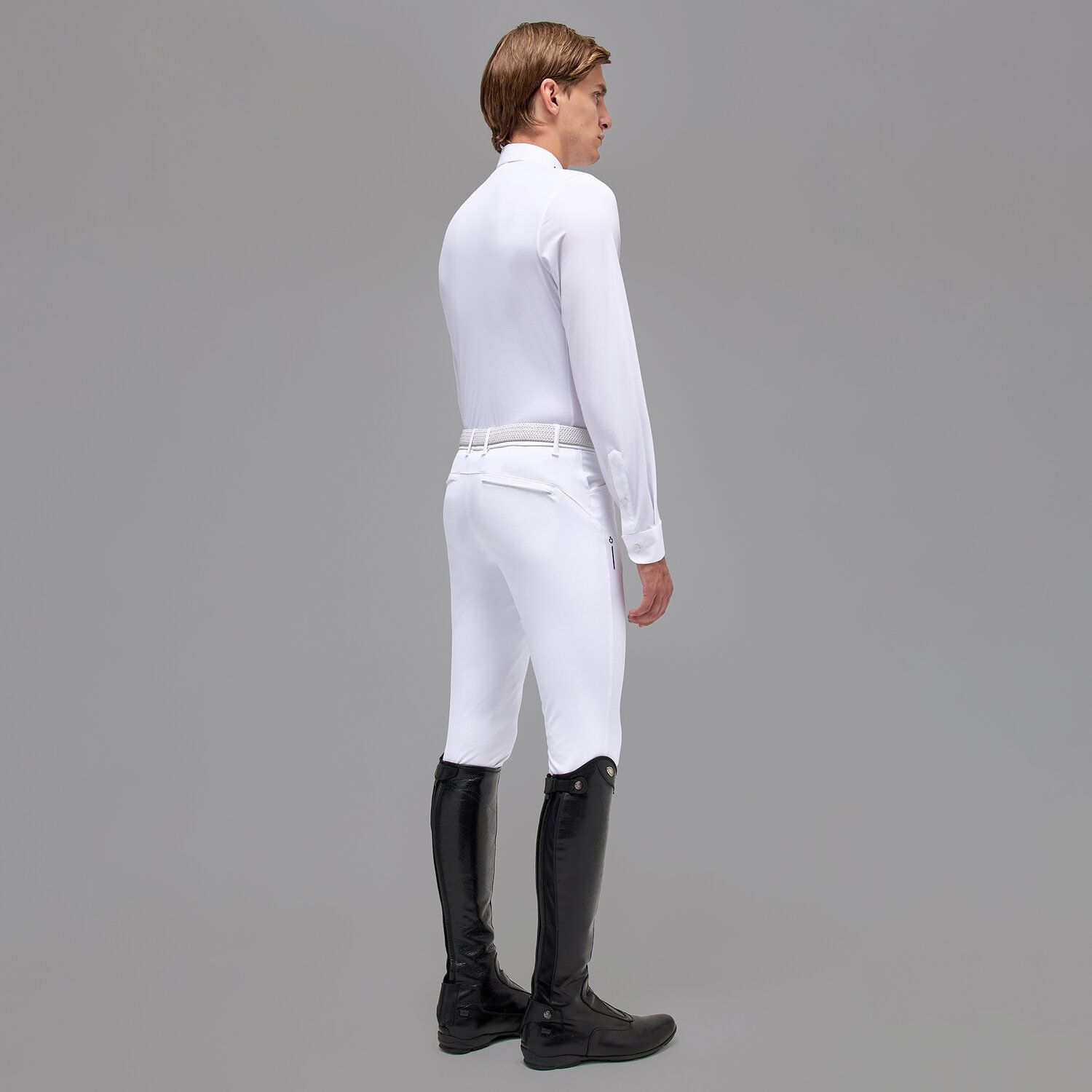 Cavalleria Toscana Revo Men's Competition Shirt WHITE-3
