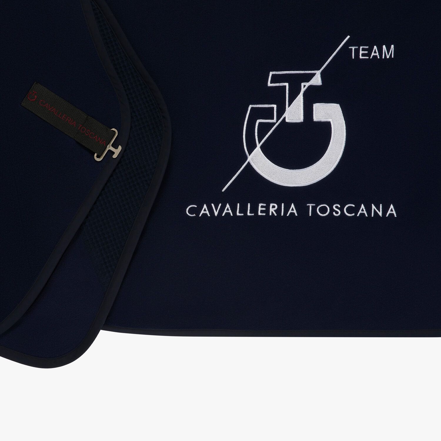 Cavalleria Toscana CT Team fleece rug DARK BLUE/DARK BLUE-2