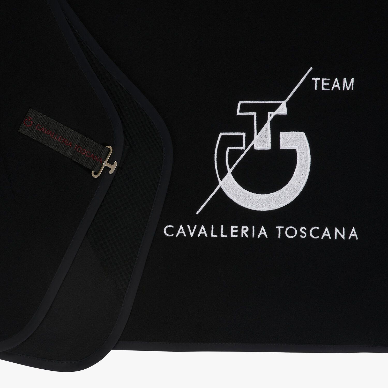 Cavalleria Toscana CT Team fleece rug BLACK-2