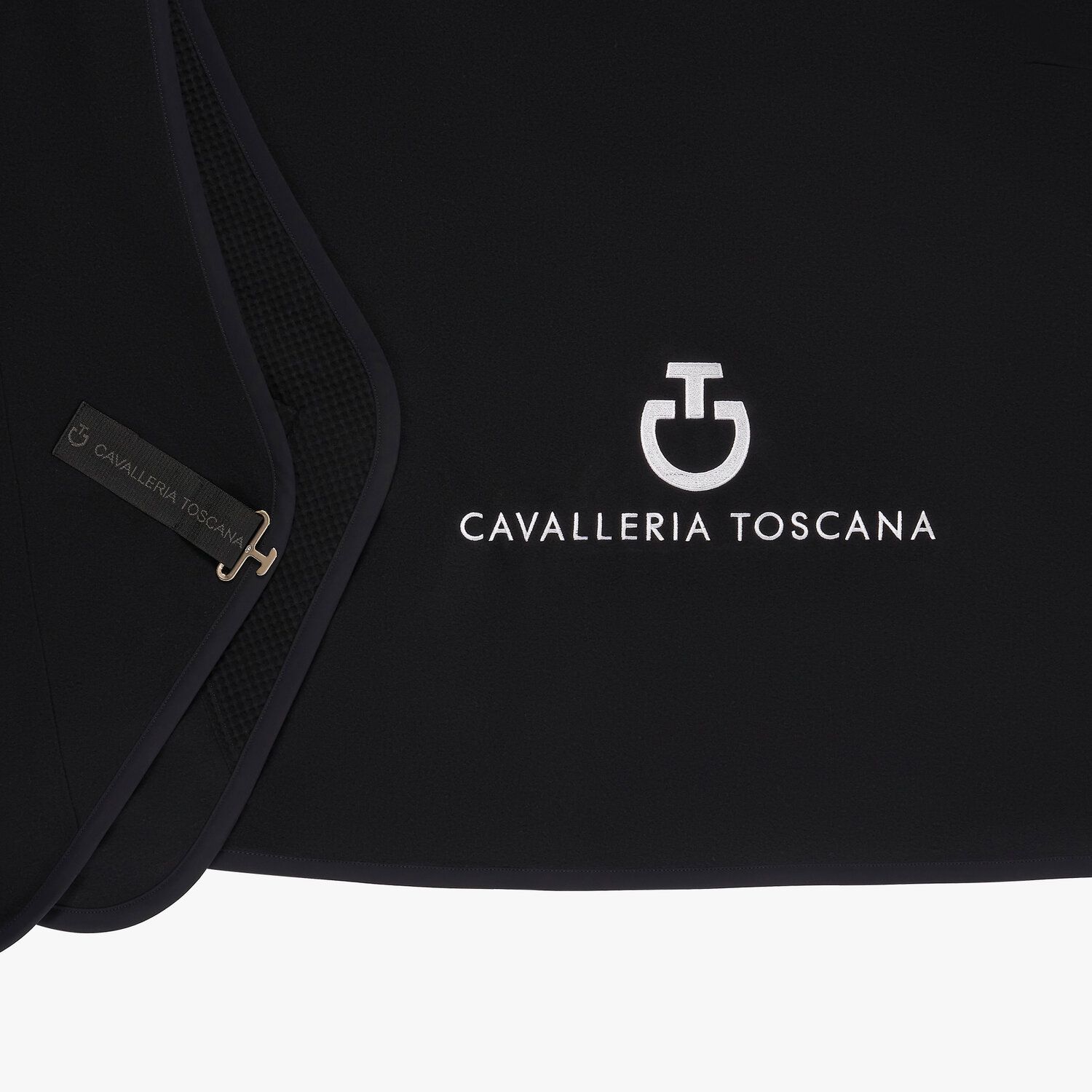 Cavalleria Toscana CT double fleece rug BLACK-2