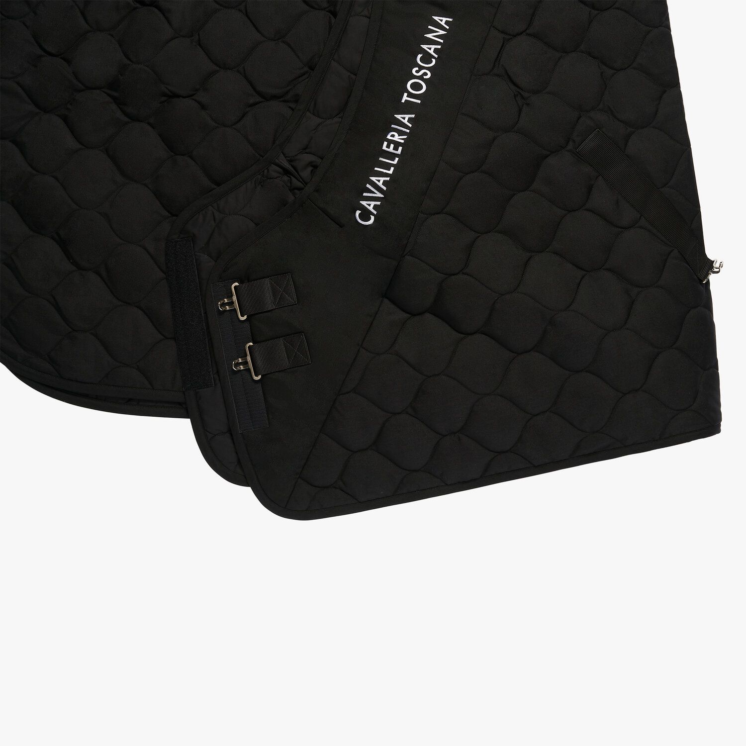Cavalleria Toscana Quilted stable rug 250gr BLACK-3