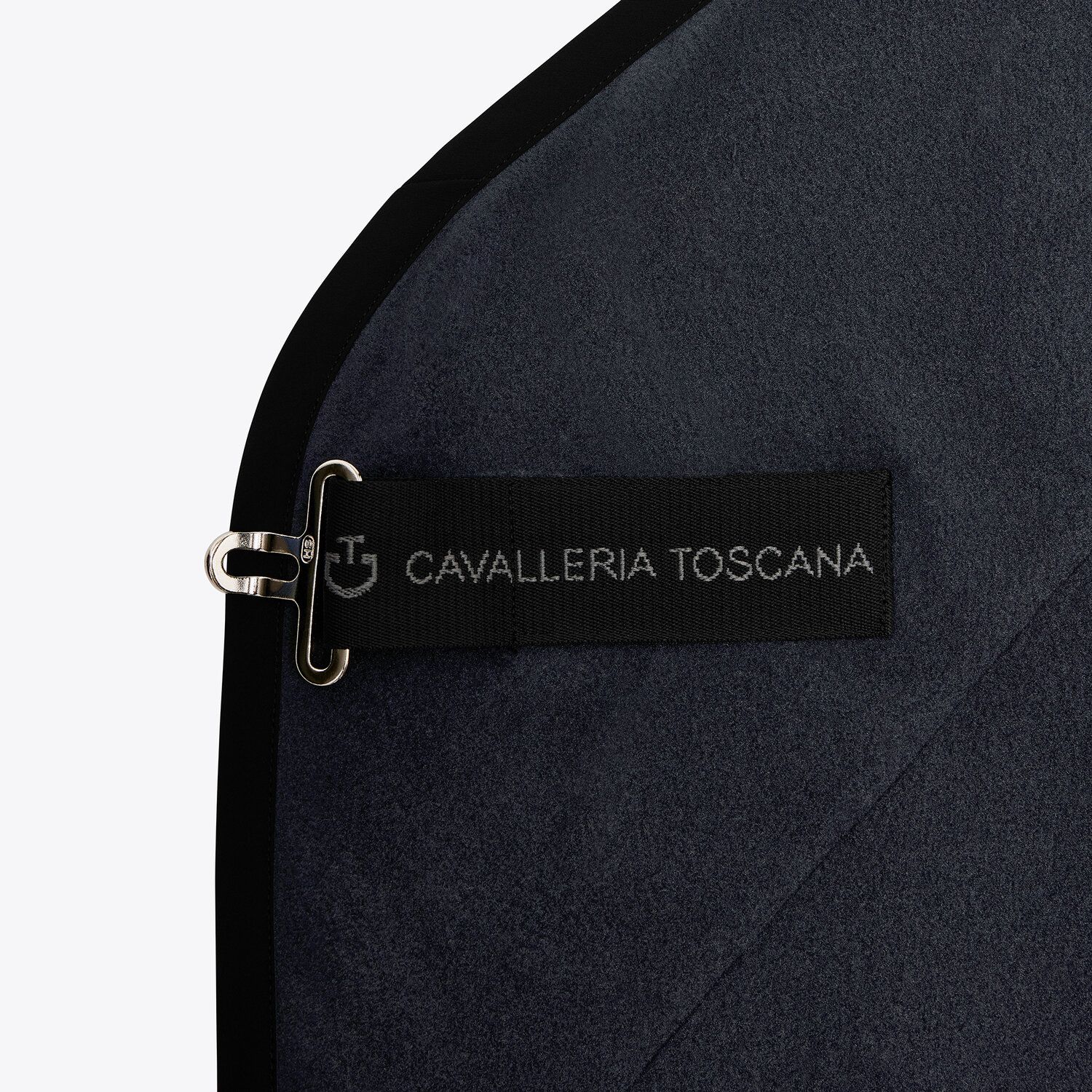 Cavalleria Toscana CT fleece rug CHARCOAL GREY-2