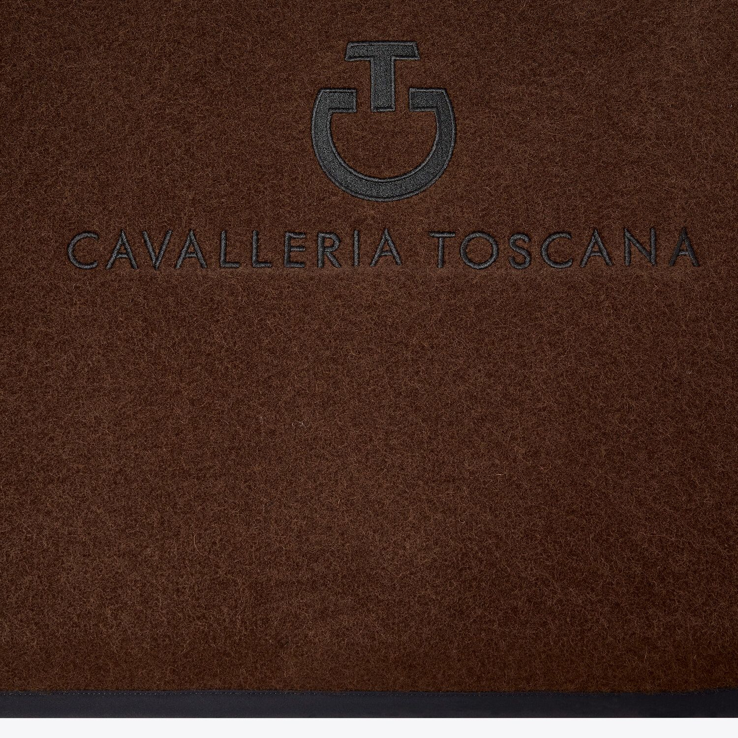 Cavalleria Toscana CT Rug Made in Wool DARK CHOCOLATE-3