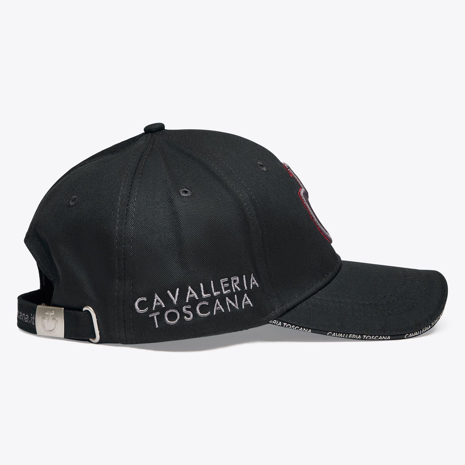 Cavalleria Toscana CT Embroidered Baseball Cap BLACK-2