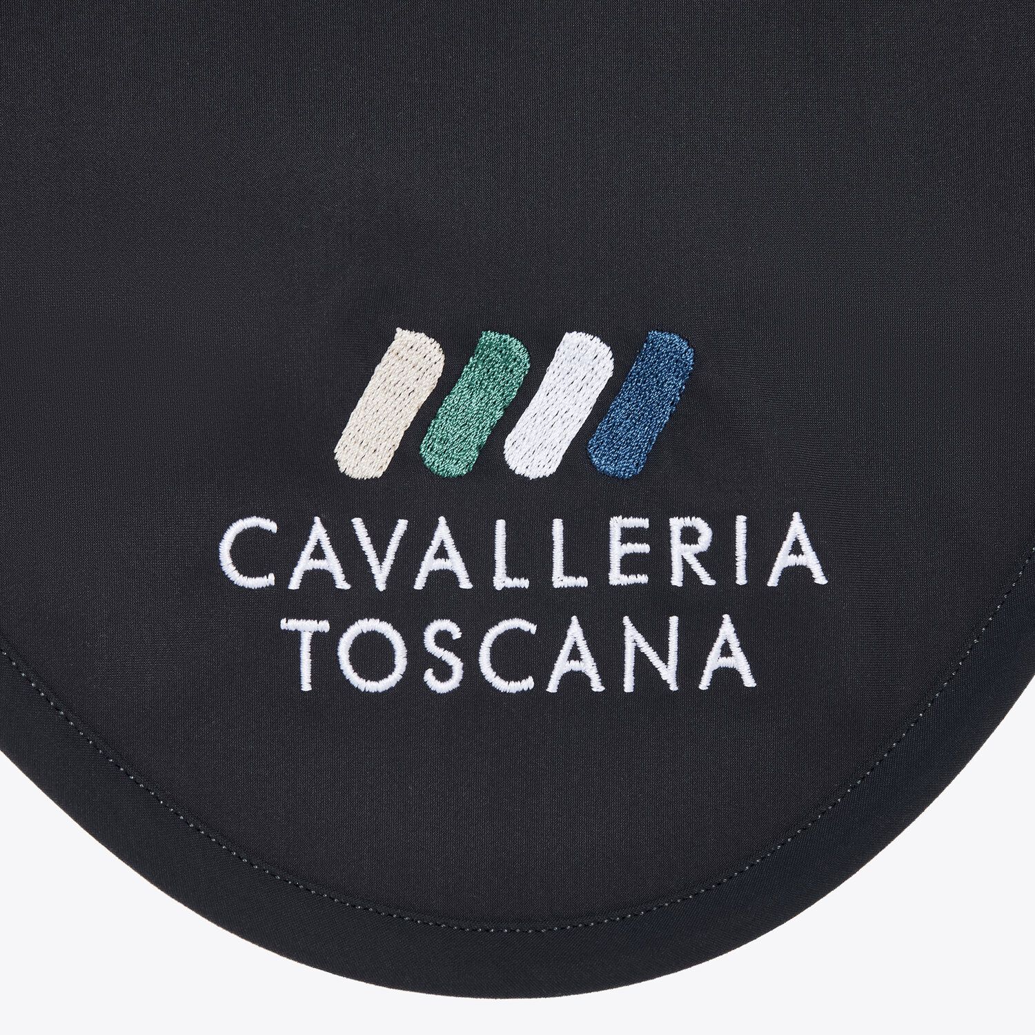 Cavalleria Toscana Lightweight jersey ear bonnet BLACK-2