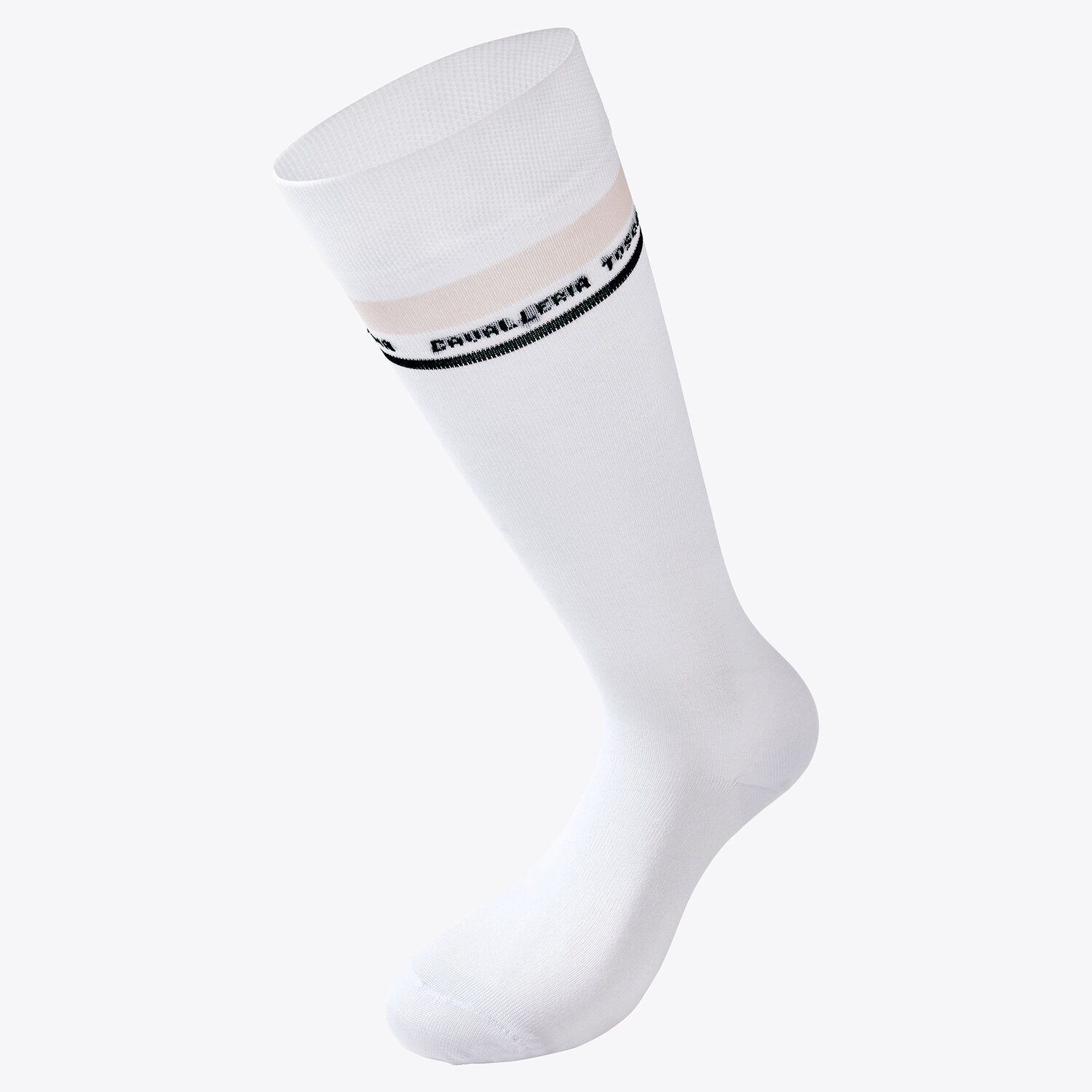 Cavalleria Toscana CT Stripe Socks WHITE-3