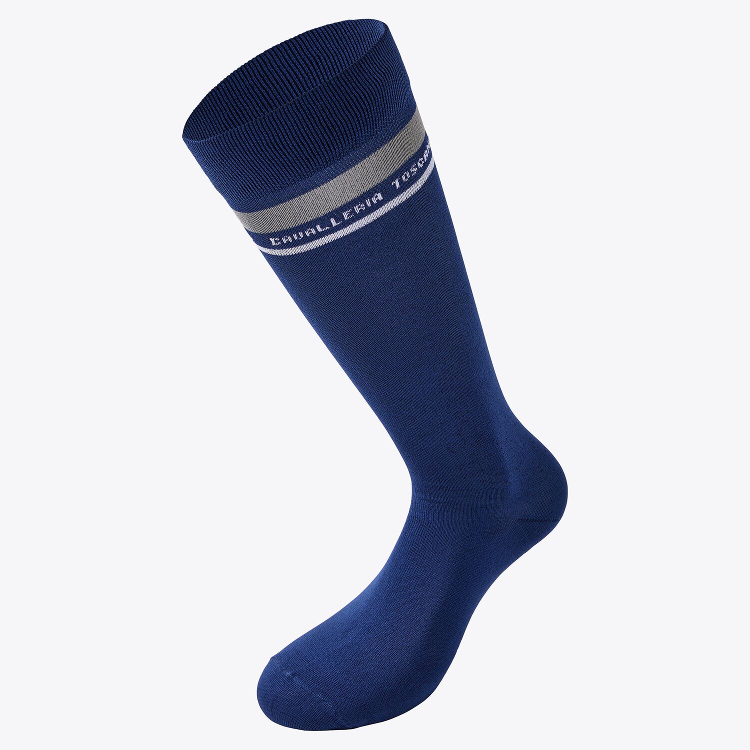 Cavalleria Toscana CT Stripe Socks ROYAL BLUE-3