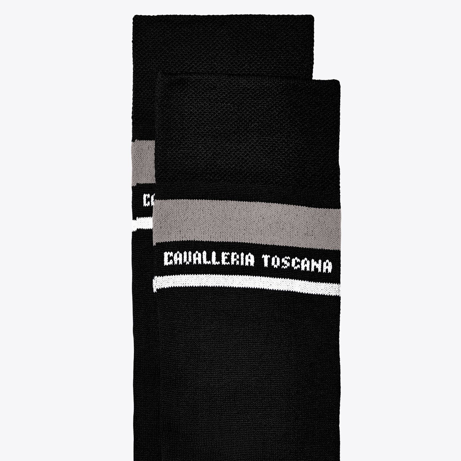 Cavalleria Toscana CT Stripe Socks BLACK-2