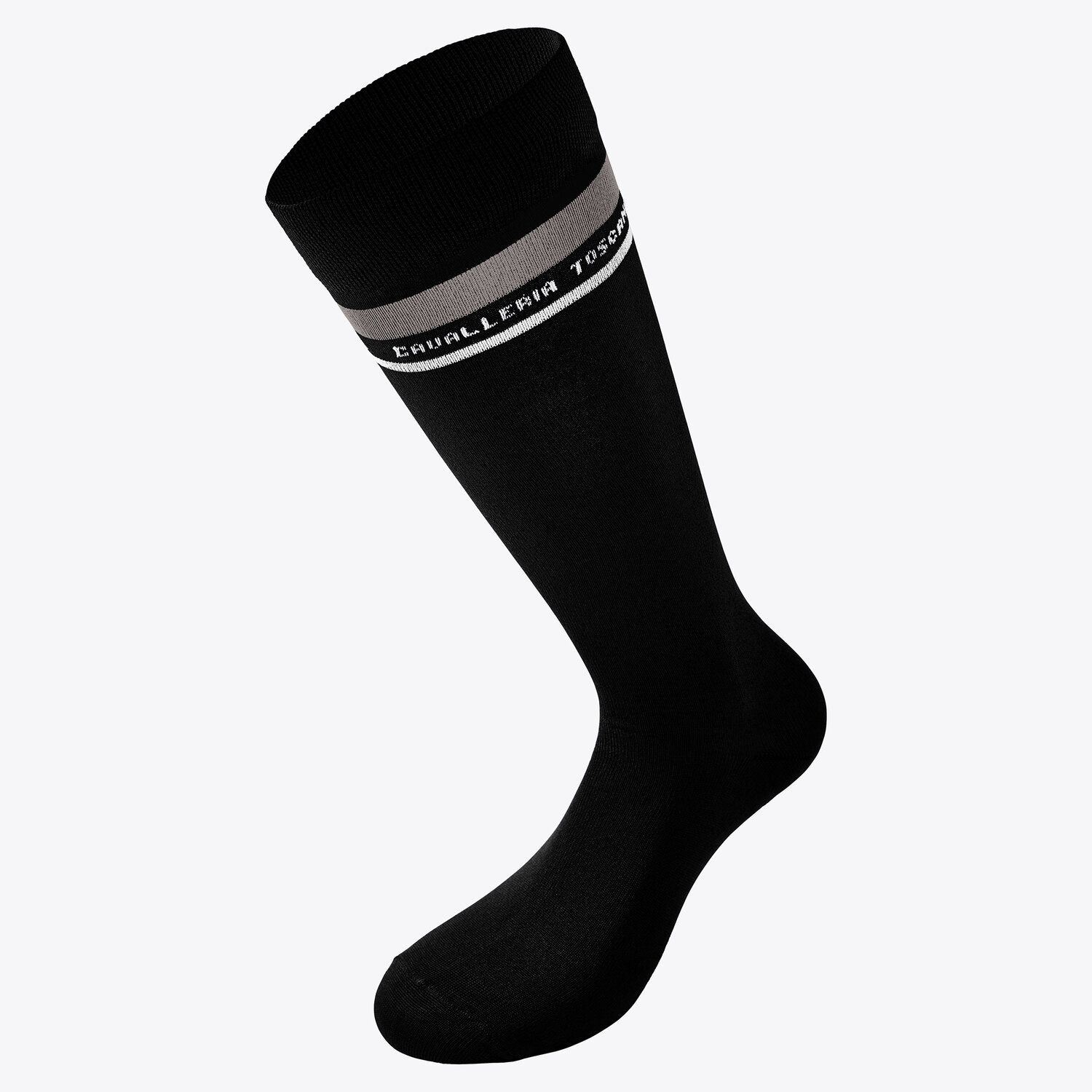 Cavalleria Toscana CT Stripe Socks BLACK-3