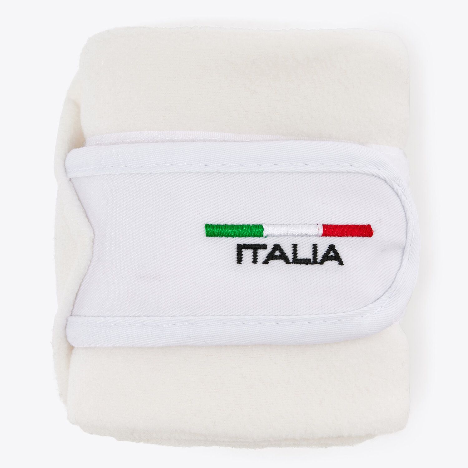 Cavalleria Toscana FISE fleece horse bandages WHITE-2