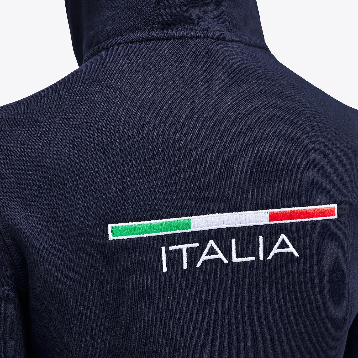 Cavalleria Toscana Women's Fise Sweatshirt with zip NAVY-5