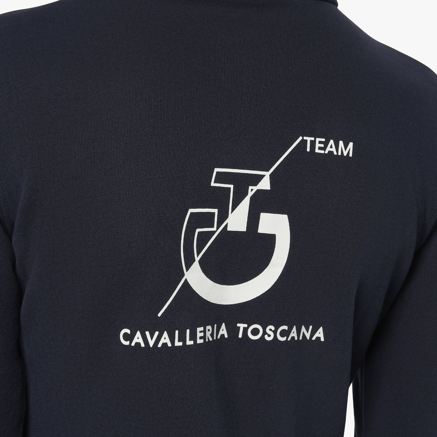Cavalleria Toscana Boy's CT Team zip sweatshirt NAVY-6