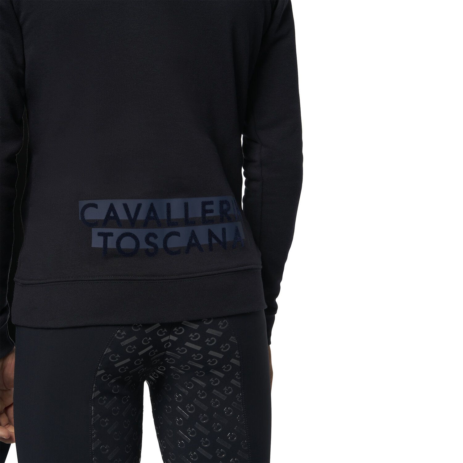 Cavalleria Toscana Boy’s cotton sweatshirt NAVY-6
