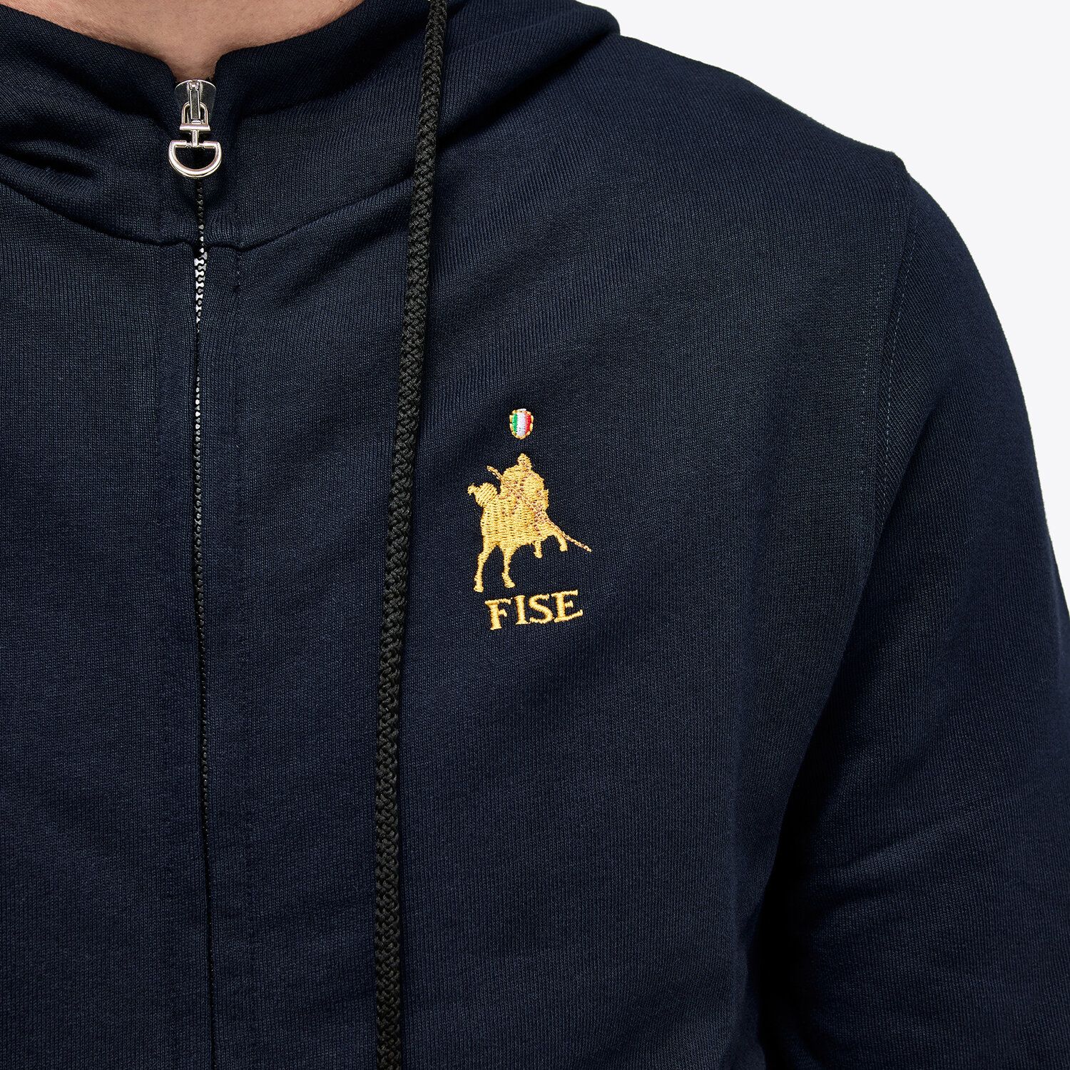 Cavalleria Toscana FISE hoodie sweatshirt NAVY-4