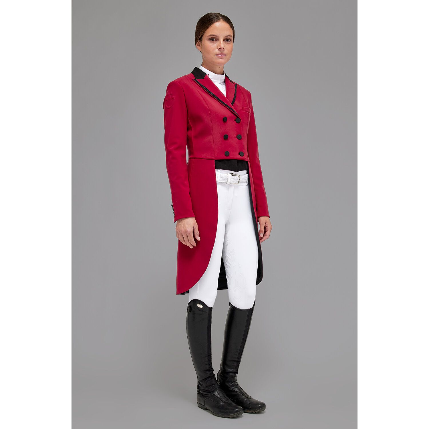 Cavalleria Toscana Women's tailcoat with covered b ROSE-2