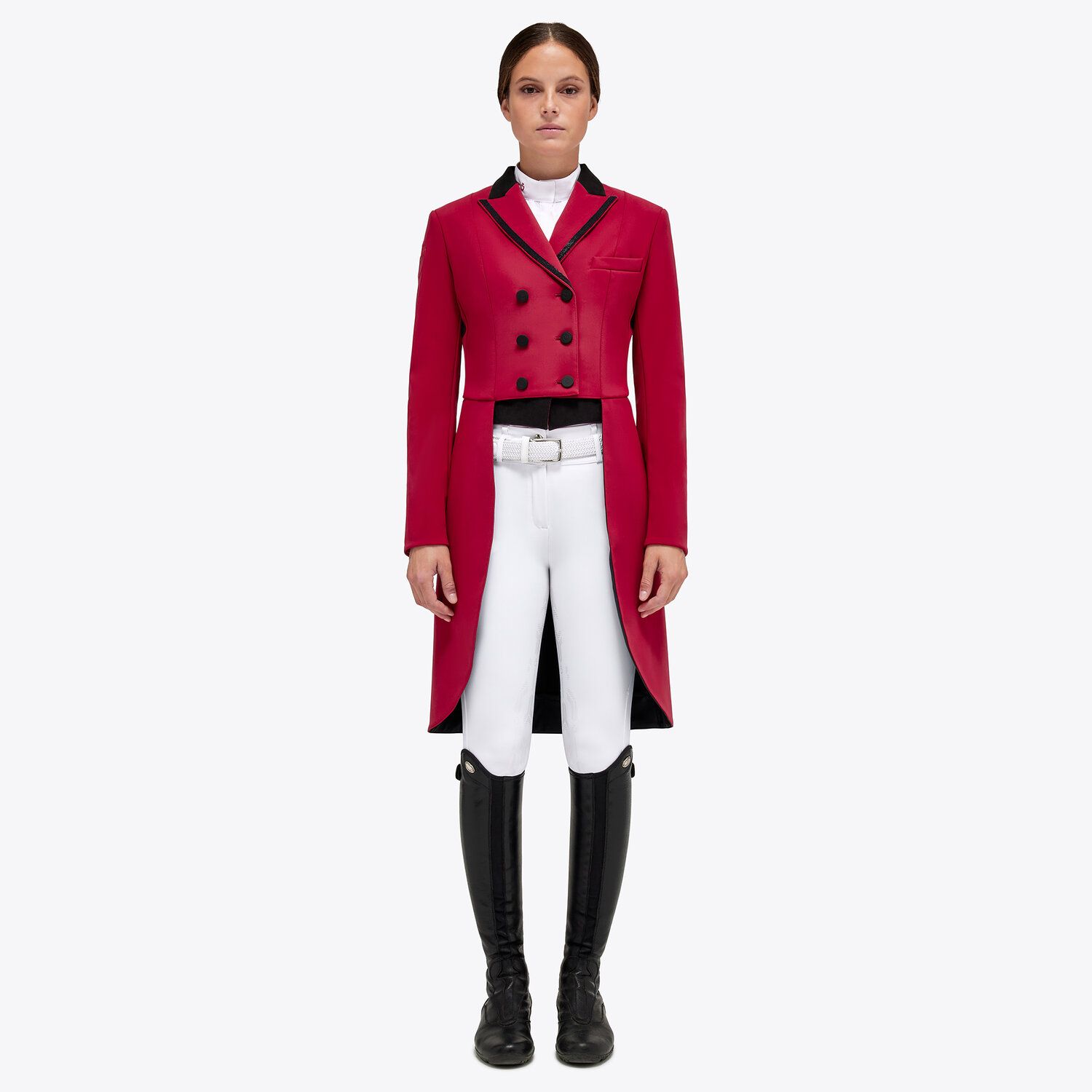 Cavalleria Toscana Women's tailcoat with covered b ROSE-7