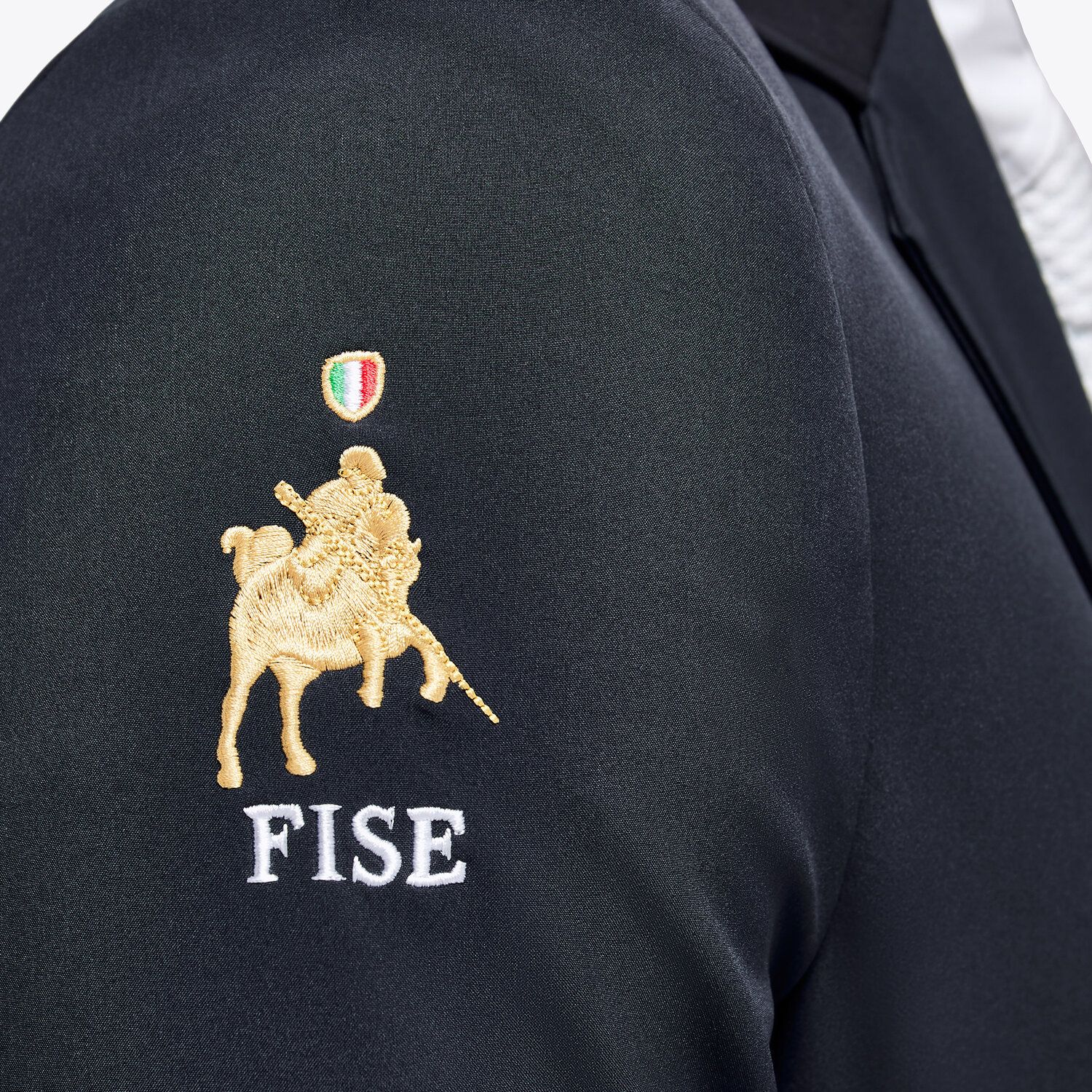Cavalleria Toscana Men's FISE competition jacket NAVY-5
